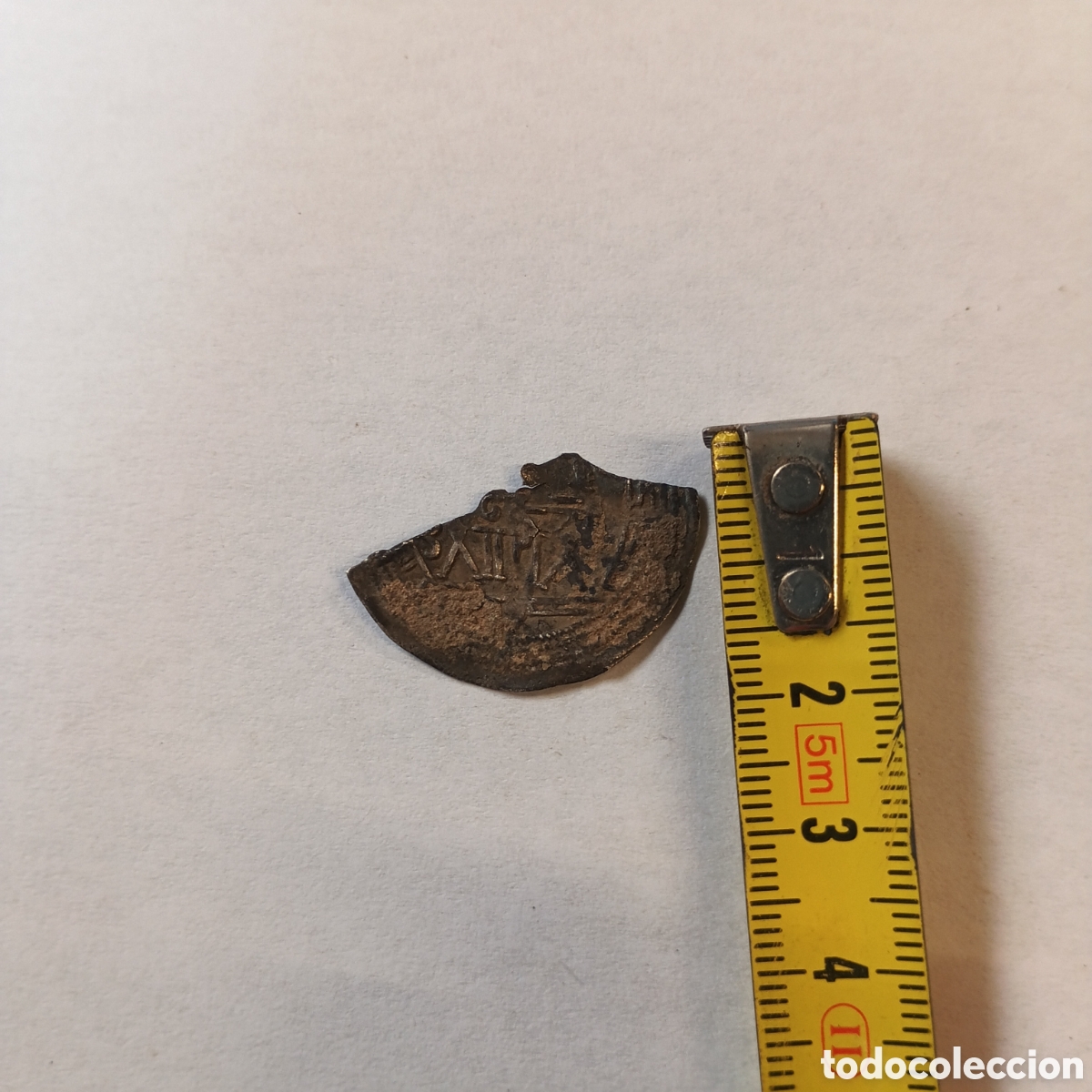 Monedas Hispano &aacute;rabes: FRAGMENTO DE D&Iacute;RHAM DE PLATA AL-ANDALUS - Foto 4