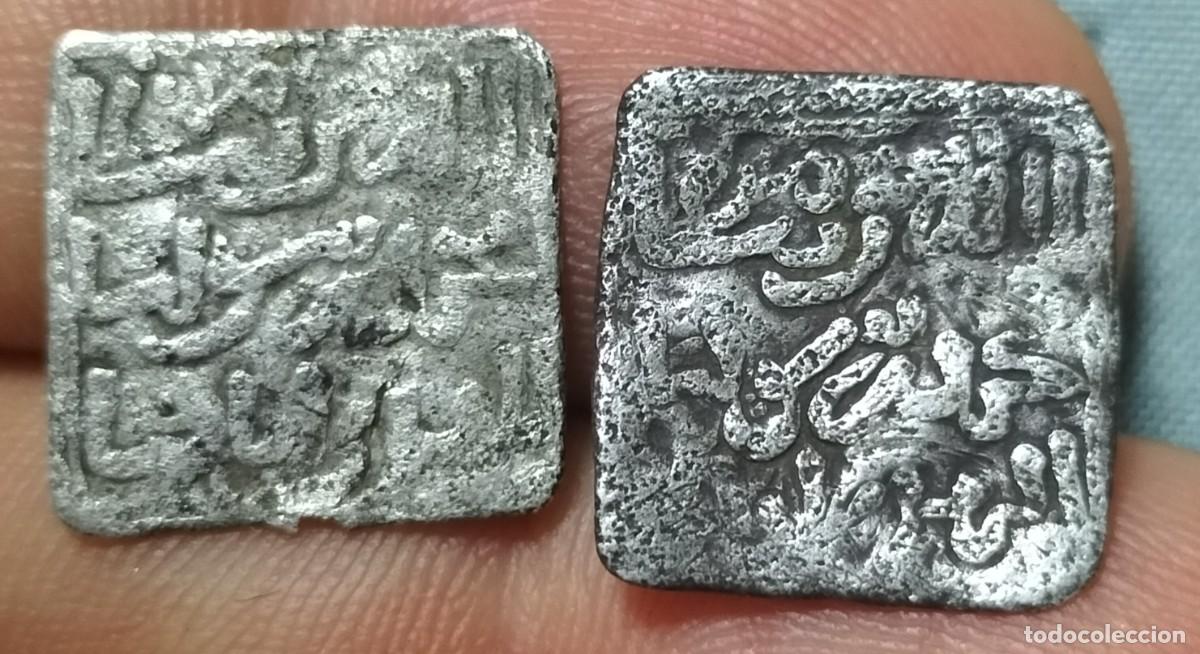 Monedas Hispano &aacute;rabes: 2 DIRHAN ALMOHADES de plata - Foto 2