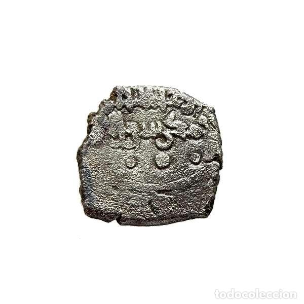 Monedas Hispano &aacute;rabes: Fracci&oacute;n de dirham, Reino de Taifas. 547-F-L