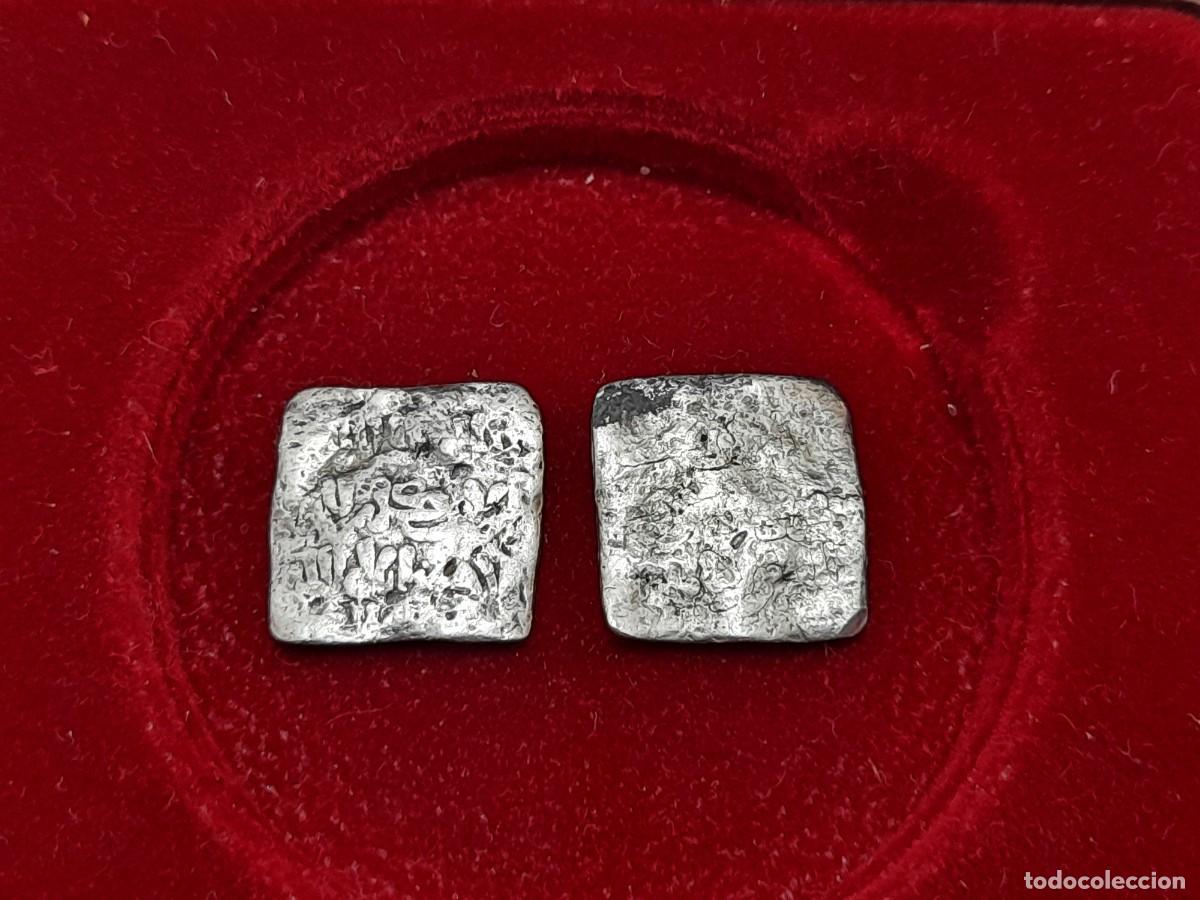 Monedas Hispano &aacute;rabes: Lote de 2 Dirhams Hispano Arabes
