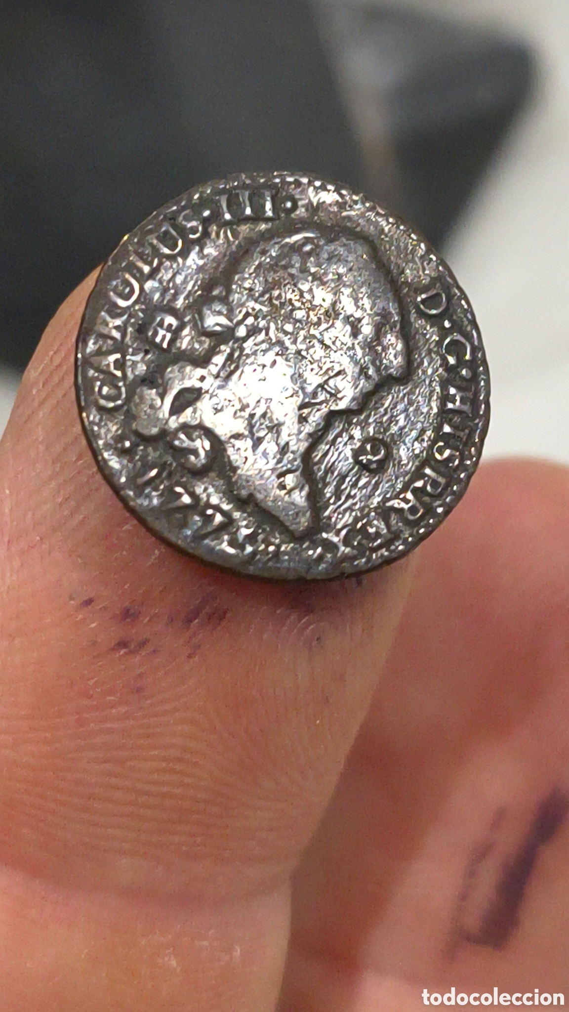 Monedas Hispano &aacute;rabes: 2 MARAVEDIS 1779 SEGOVIA - Foto 3