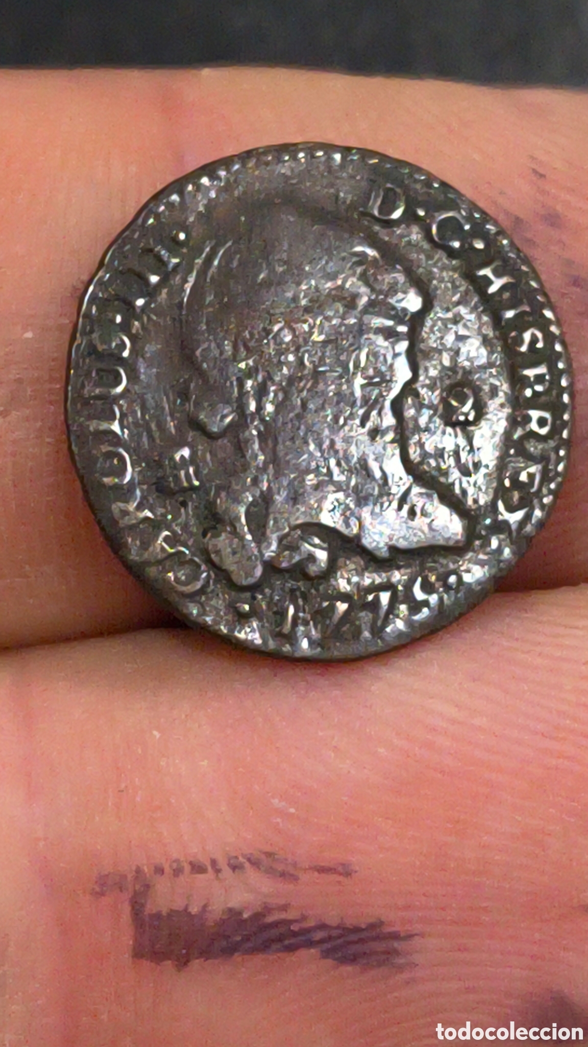 M&uuml;nzen maurisches Spanien: 2 MARAVEDIS 1779 SEGOVIA
