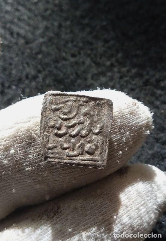Monedas Hispano &aacute;rabes: Bonito dirham hispanoarabe de plata a identificar, apoca almohade - Foto 2