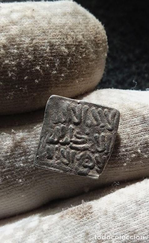 Monedas Hispano &aacute;rabes: Bonito dirham hispanoarabe de plata a identificar, apoca almohade - Foto 1