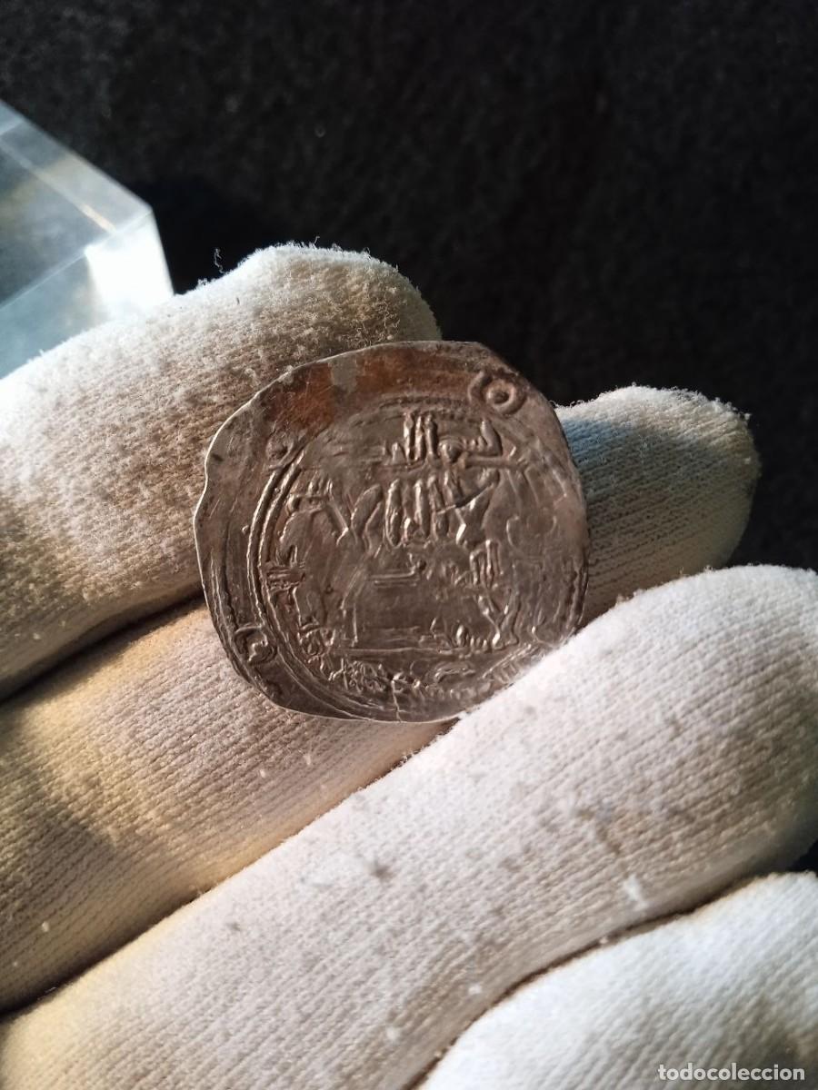 Monedas Hispano &aacute;rabes: Bonito dirham hispanoarabe de plata a identificar , EMIRATO - Foto 5