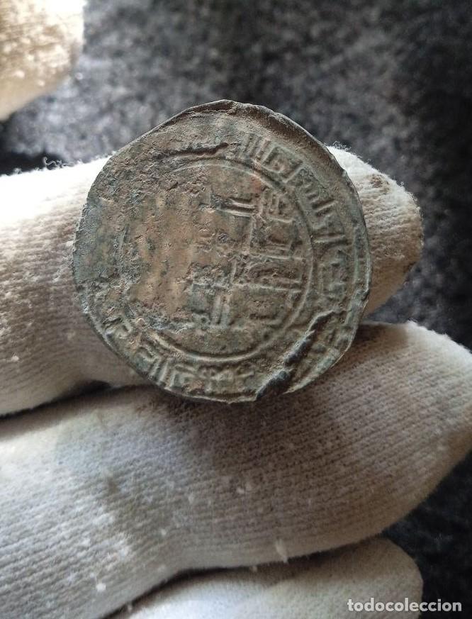Monedas Hispano &aacute;rabes: Escaso plomo hispanoarabe a identificar - Foto 3