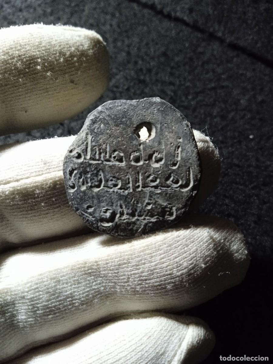 Monedas Hispano &aacute;rabes: Curioso plomo hispanoarabe a identificar - Foto 4