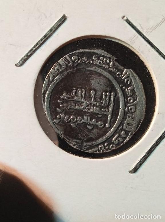 Moedas hispano &aacute;rabes: Bonito dirham hispanoarabe de plata a identificar