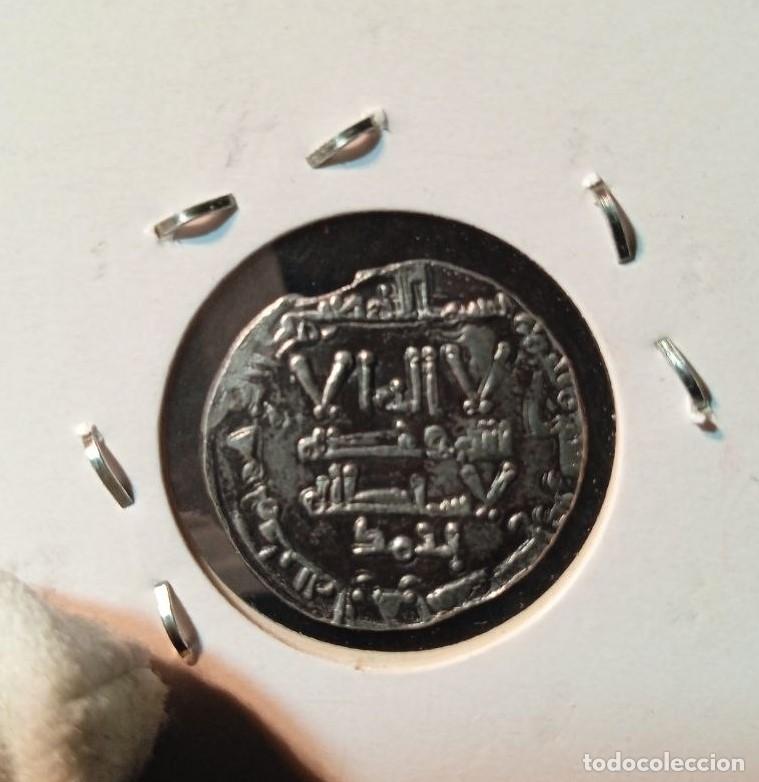 Monedas Hispano &aacute;rabes: Bonito dirham hispanoarabe de plata a identificar - Foto 2
