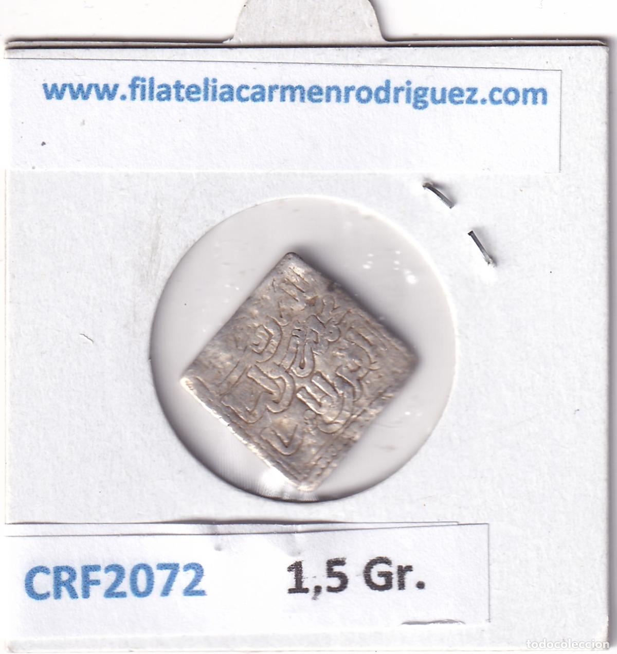 Monedas Hispano &aacute;rabes: CRF2072 MONEDA DIRHAM IMPERIO ALMOHADE BUGIA PLATA - Foto 4