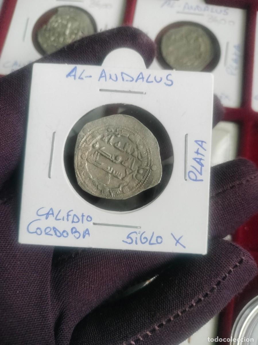 Monedas Hispano &aacute;rabes: ​Dirham de plata - Al-&Aacute;ndalus - Califato de C&oacute;rdoba -