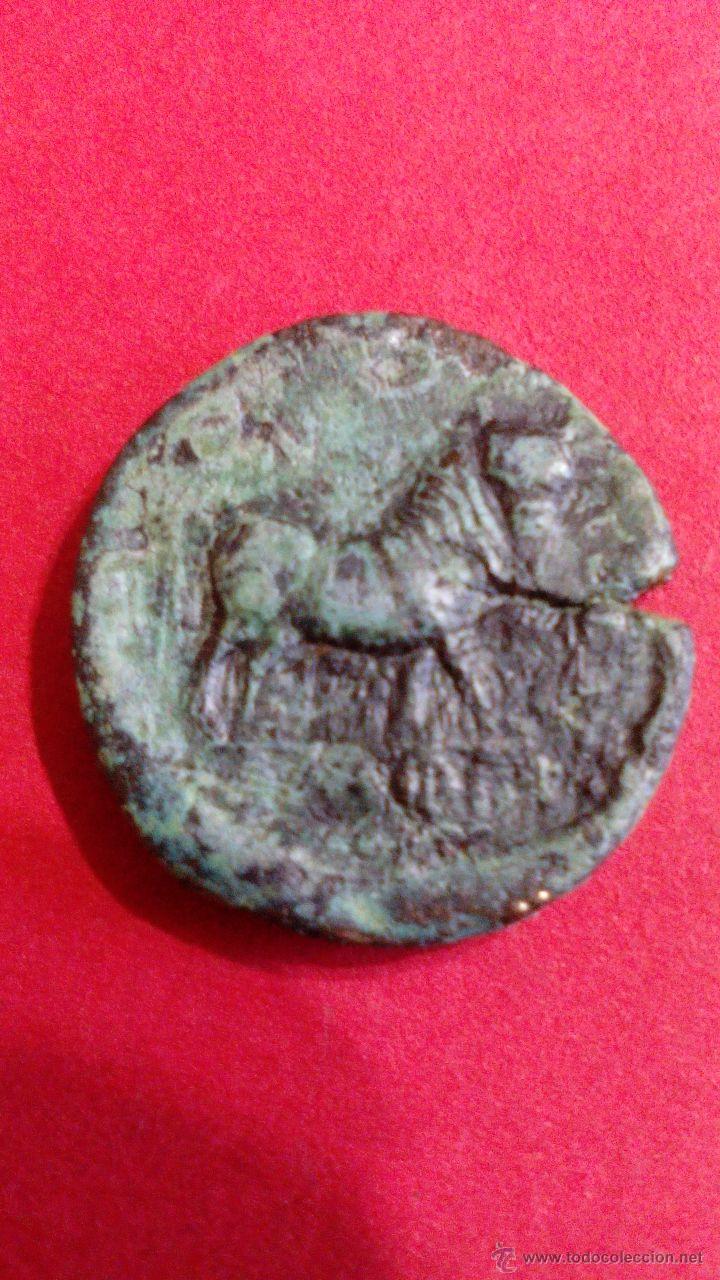Monedas ib&eacute;ricas: SEMIS CASTULO PATINA VERDE - Foto 2
