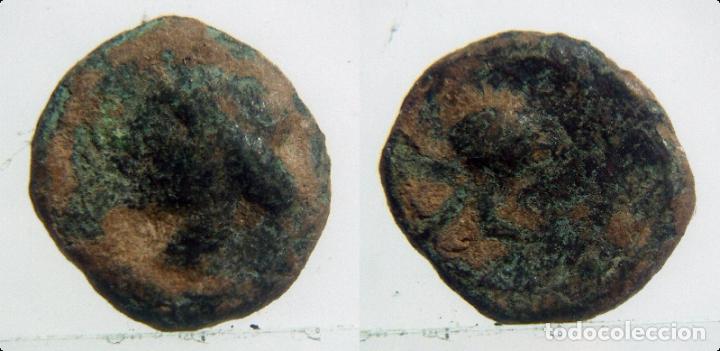Monedas ib&eacute;ricas: MONEDA DE 1/4 DE CALCO, CARTAGINES - Foto 1