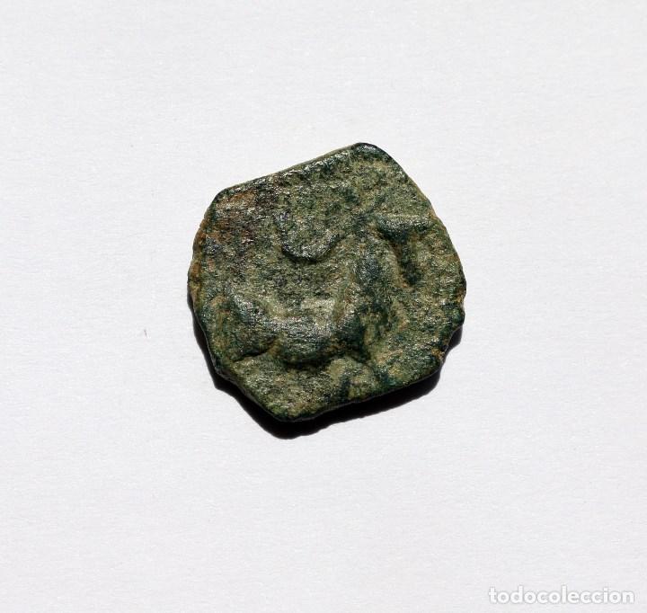 Monedas ib&eacute;ricas: CUADRANTE IMITACION CASTULO / KASTILO CAZLONA (JAEN) - Foto 2