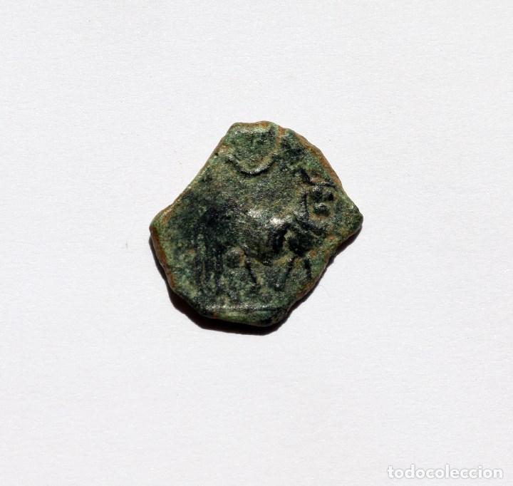 Monedas ib&eacute;ricas: CUADRANTE IMITACION CASTULO / KASTILO CAZLONA (JAEN) - Foto 2