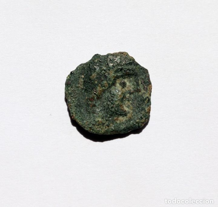 Monedas ib&eacute;ricas: CUADRANTE IMITACION CASTULO / KASTILO CAZLONA (JAEN) - Foto 1