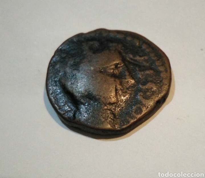 Monedas ib&eacute;ricas: Moneda de bronce iberica, as de castulo , jaen - Foto 1