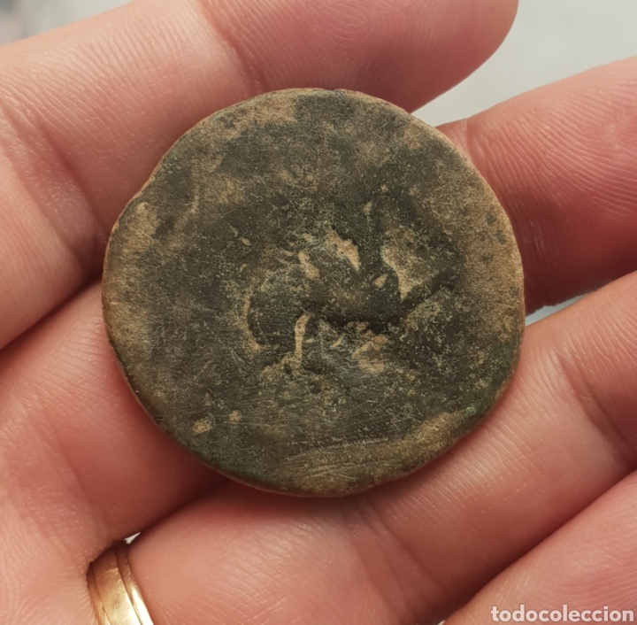 Monedas ib&eacute;ricas: AS DE CASTULO SERIE PESADA .33,55 GRAMOS - Foto 2