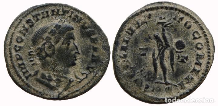 Monedas ib&eacute;ricas: CONSTANTINO I CURIOSO FOLLIS - Foto 1
