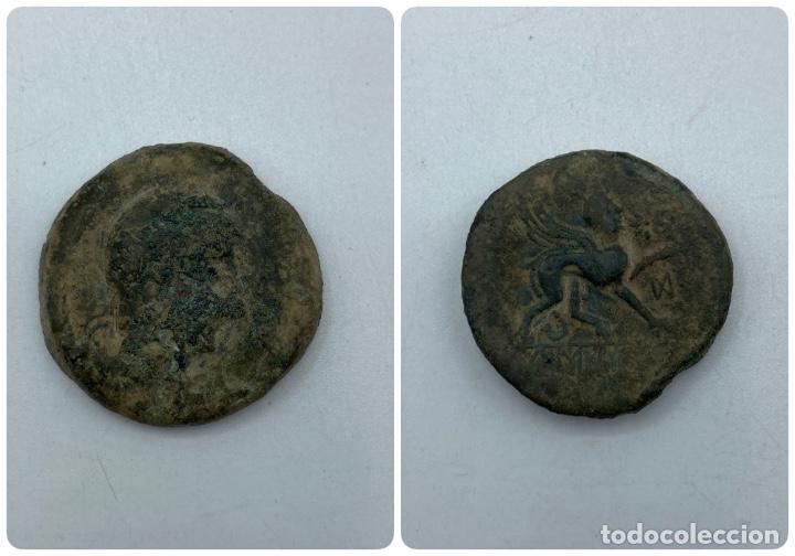 AS CASTULO. PESO: 33 GR (Numismática - Hispania Antigua - Moneda Ibérica no Romanas)