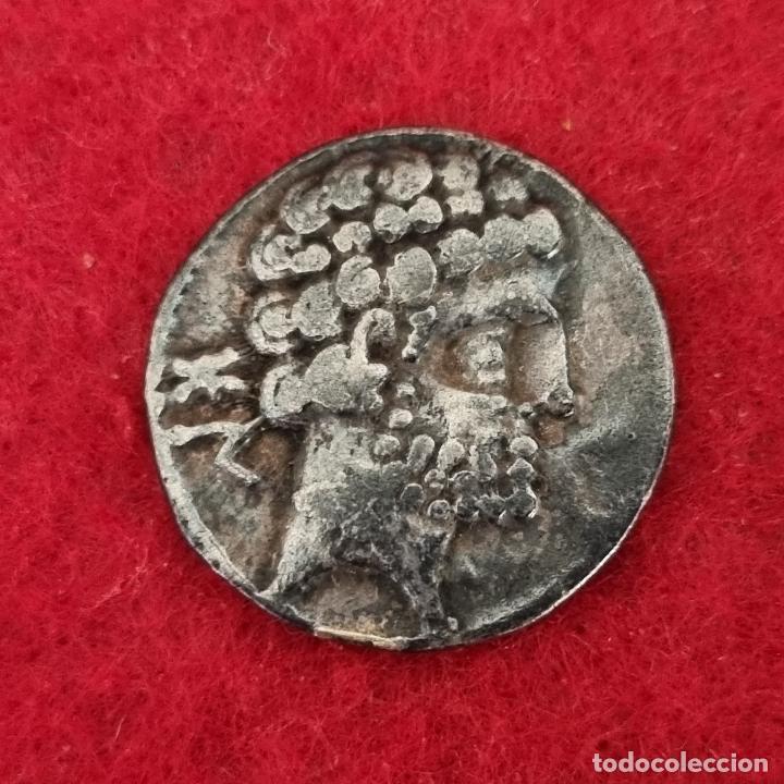 Monedas ibéricas: MONEDA PLATA DENARIO IBERICO BOLSCAN ( HUESCA ) ORIGINAL C8 3 - Foto 1 - 287730648