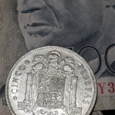 Monete iberiche: 5 PESETAS 1949. Lote 338591763