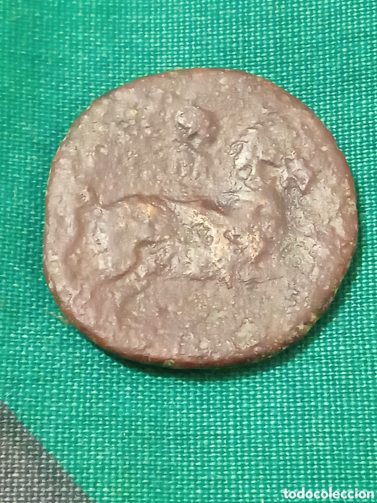 Monedas ib&eacute;ricas: AS DE CESE ?? TARRACO JINETE CON CASCO 23 MM. - Foto 2