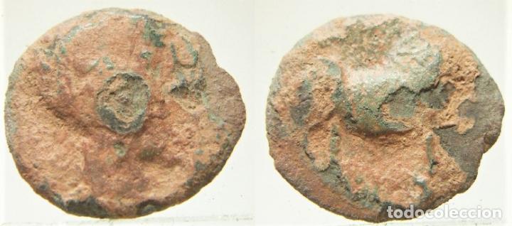 Monedas ib&eacute;ricas: MONEDA A IDENTIFICAR 18 mm sin limpiar - Foto 1
