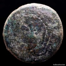 Monedas ibéricas: GADES (ACTUAL CÁDIZ) 200-100 A.C. Æ AS - HERAKLES / ATUNES. Lote 400908639