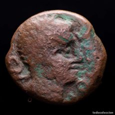 Monedas ibéricas: CASTULO (LINARES, JAÉN), SEMIS DE BRONCE. 100-50 AC. VOC STF. Lote 402235829