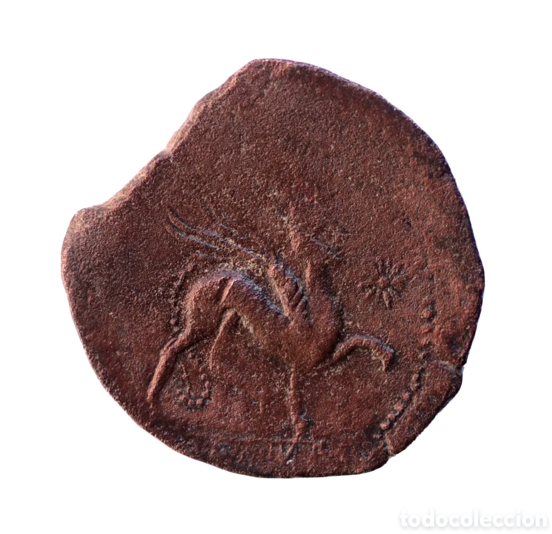 Monedas ib&eacute;ricas: AS CASTULO. SERIE DE LA MANO. AB-701 - Foto 2