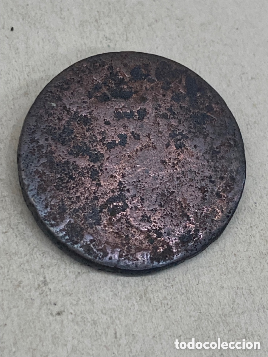 Monedas ib&eacute;ricas: Moneda antigua de cobre - Foto 2