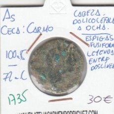 Monedas ibéricas: CRE1735 MONEDA ROMANA AS VER DESCRIPCION EN FOTO