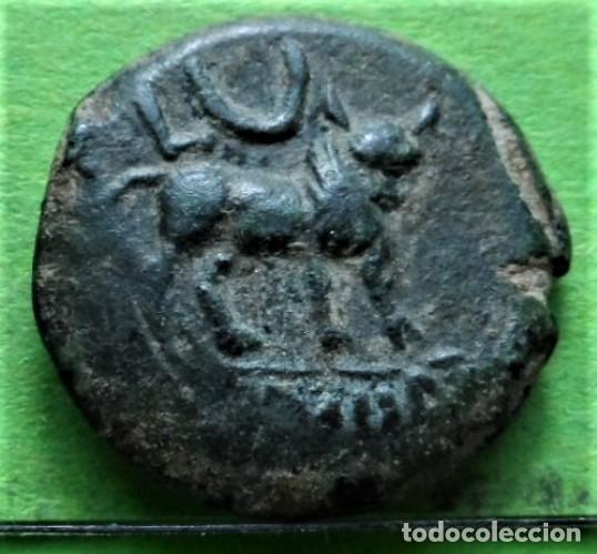 Monedas ib&eacute;ricas: CASTULO, Semis, Prov. de Ja&eacute;n, A.B.-722, Ae, - Foto 2