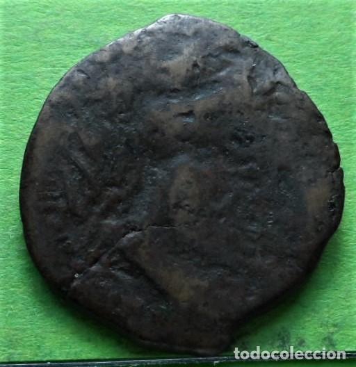 Monedas ib&eacute;ricas: MALACA, Semis, M&aacute;laga, A.B.-1733, Ae, - Foto 1