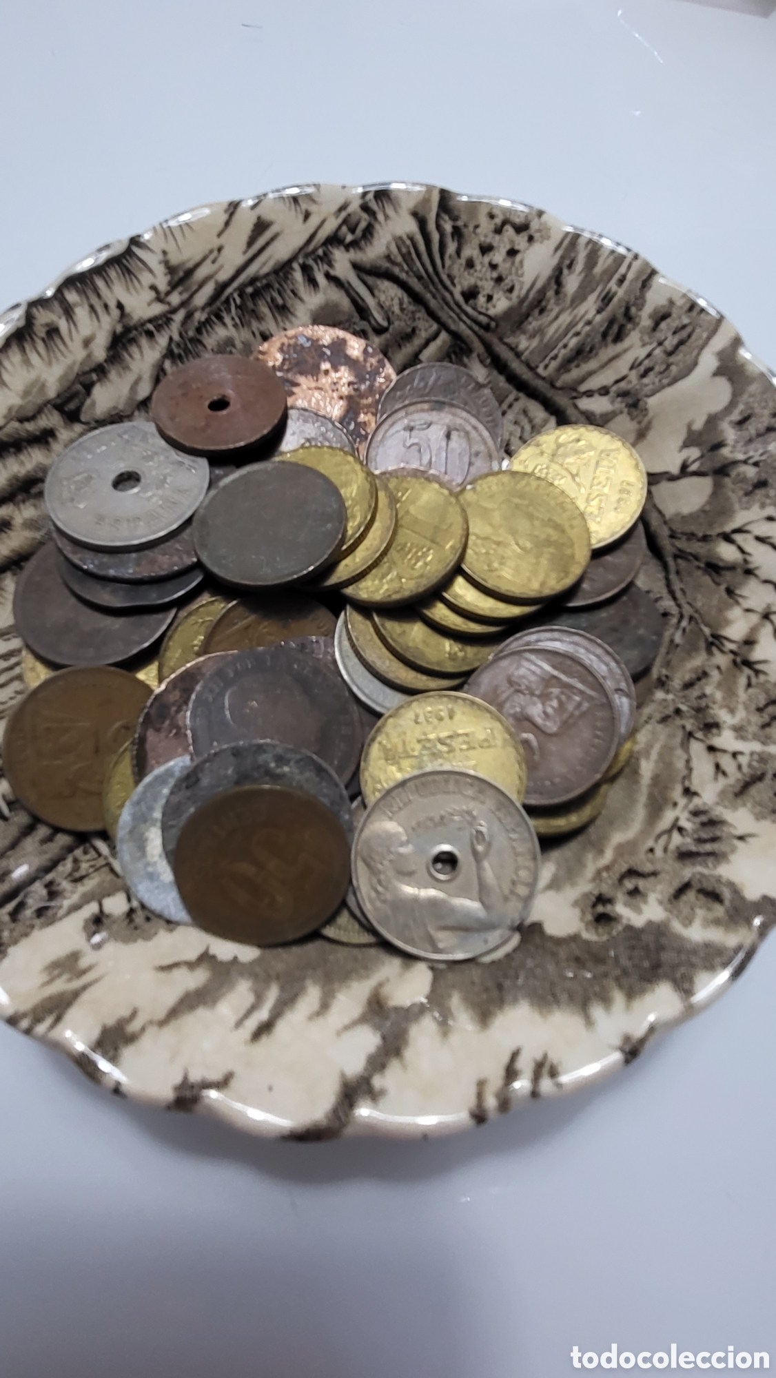 Monedas ib&eacute;ricas: MONEDAS ANTIGUAS SEGUNDA REPUBLICA - Foto 2
