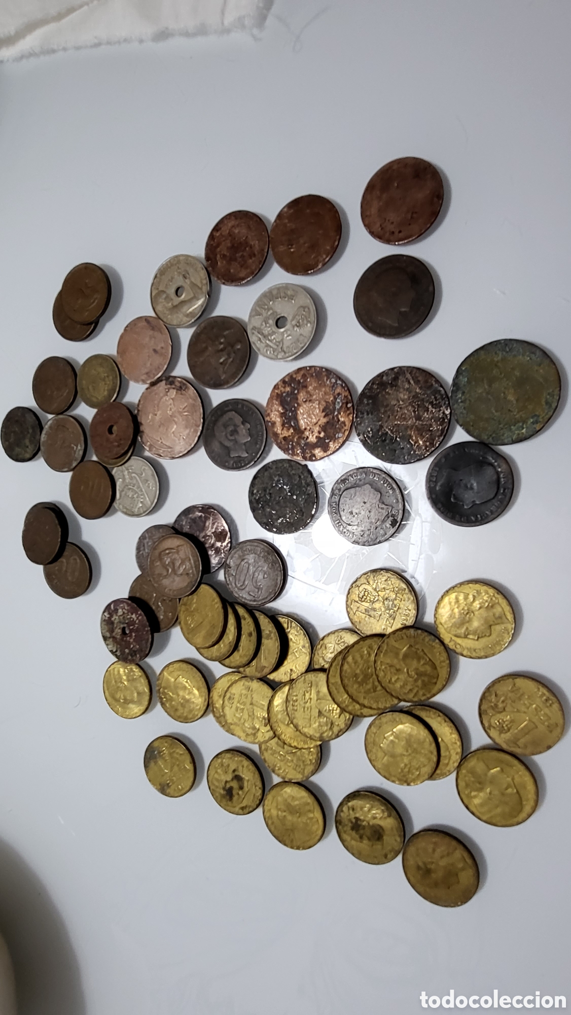 Monedas ib&eacute;ricas: MONEDAS ANTIGUAS SEGUNDA REPUBLICA - Foto 3