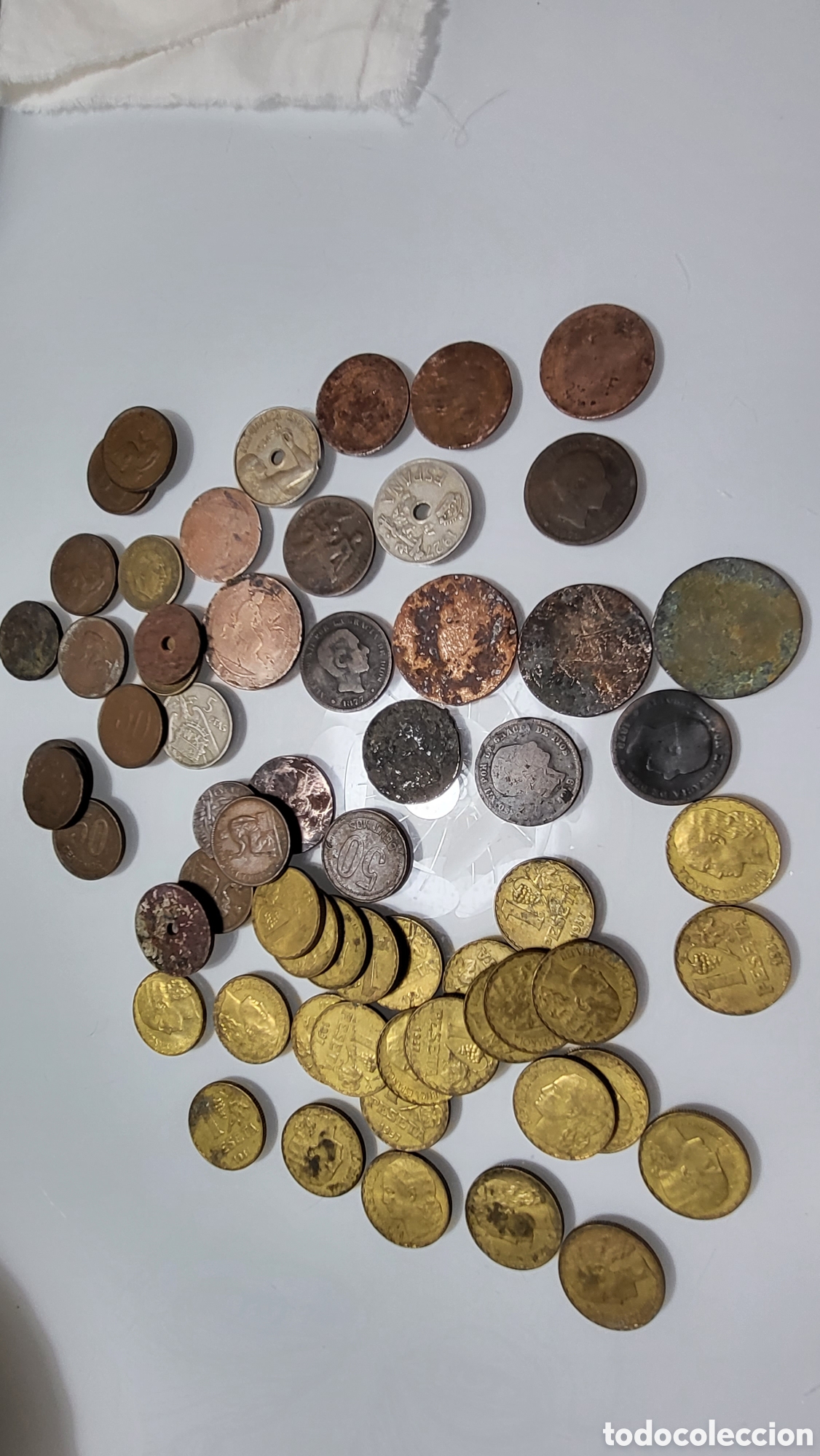 Monedas ib&eacute;ricas: MONEDAS ANTIGUAS SEGUNDA REPUBLICA - Foto 5