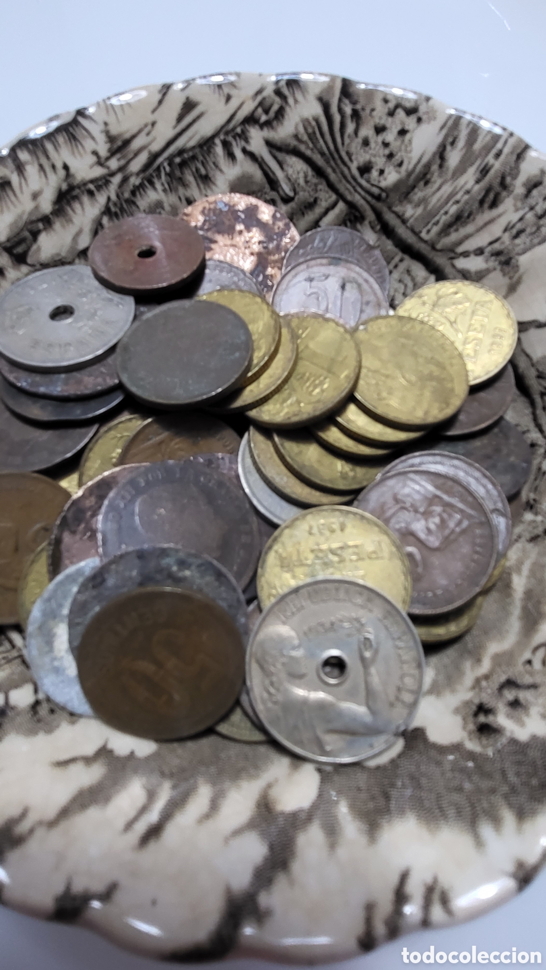 Monedas ib&eacute;ricas: MONEDAS ANTIGUAS SEGUNDA REPUBLICA - Foto 1