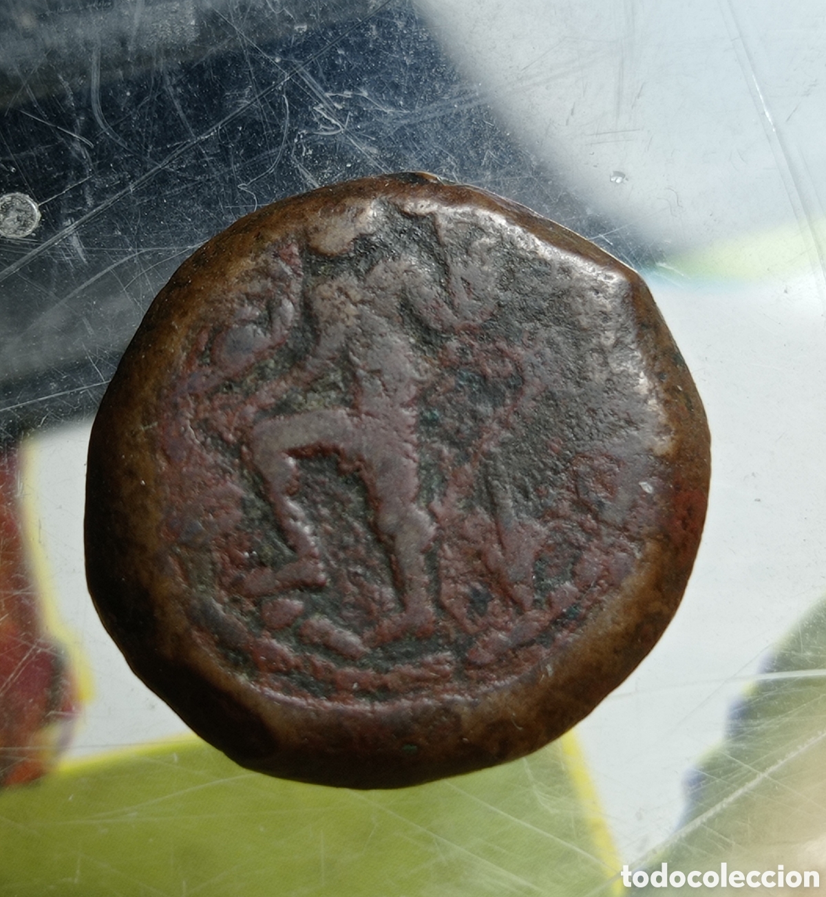 Monedas ib&eacute;ricas: Moneda ib&eacute;rica,de bronce, carteia - Foto 2