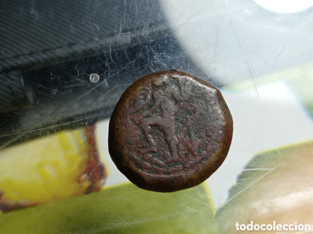 Monedas ib&eacute;ricas: Moneda ib&eacute;rica,de bronce, carteia - Foto 4