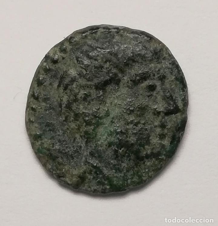 Monedas ib&eacute;ricas: Semis de Tingis (T&aacute;nger). 16 mm / 2,8 gr. - Foto 2