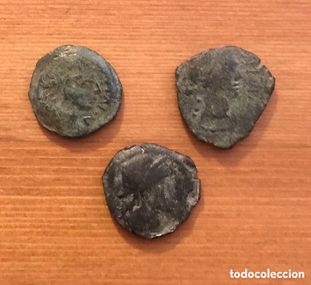 Monedas ib&eacute;ricas: Lote de 3 monedas ib&eacute;ricas. - Foto 1