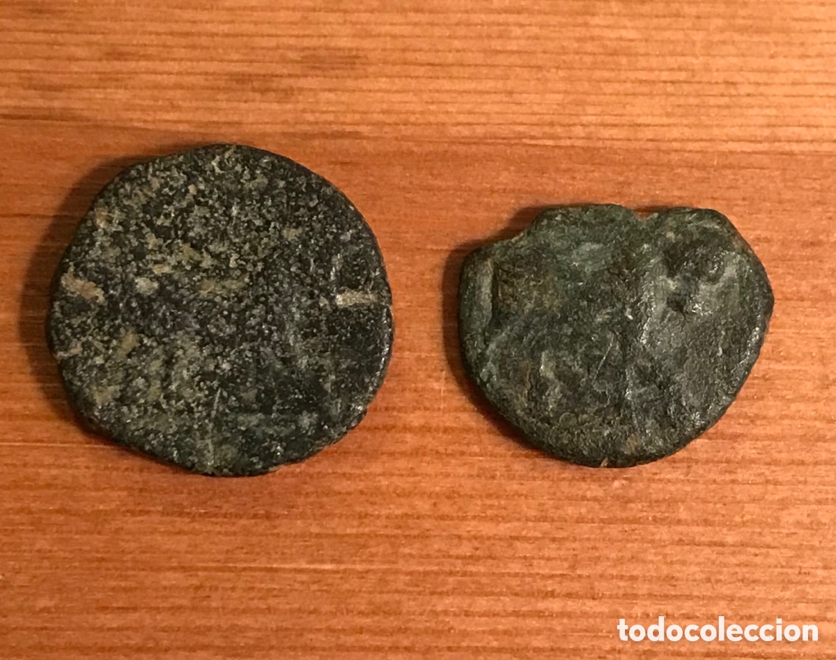 Monedas ib&eacute;ricas: Lote de 2 monedas ib&eacute;ricas. - Foto 2