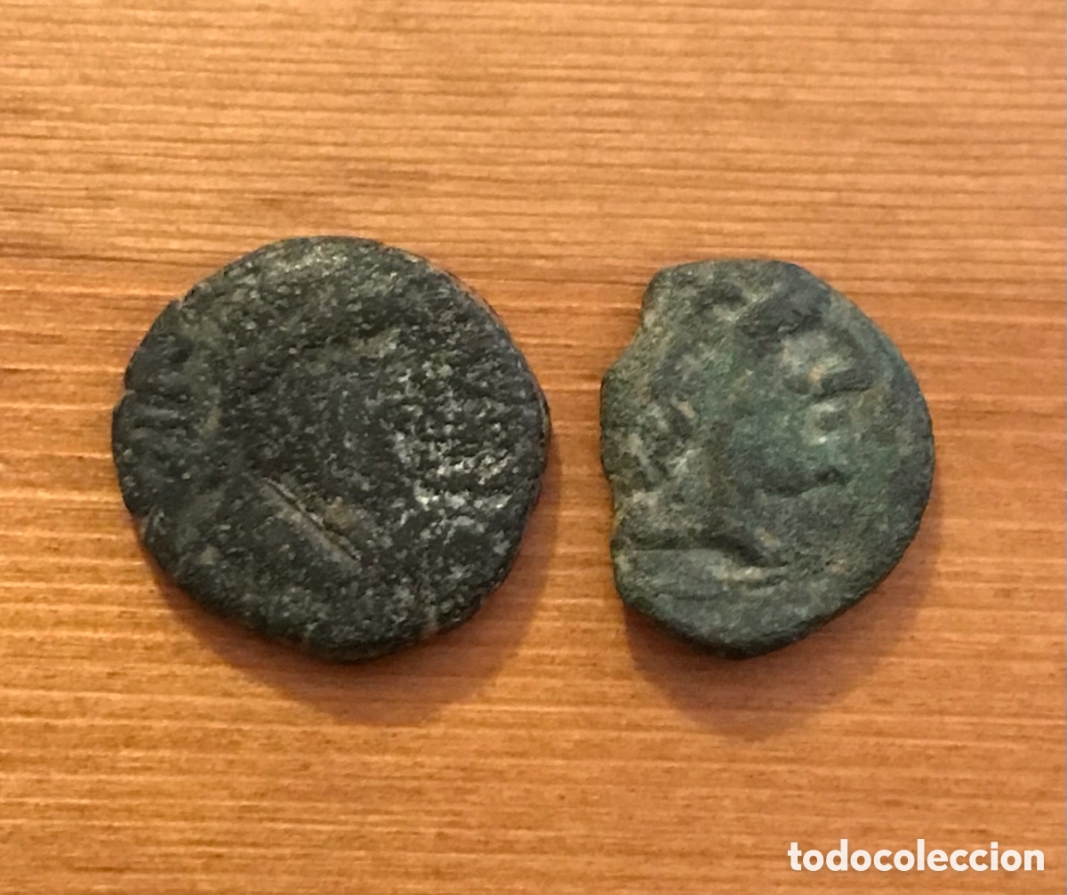 Monedas ib&eacute;ricas: Lote de 2 monedas ib&eacute;ricas. - Foto 1