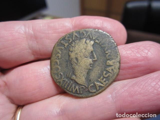 Monedas ib&eacute;ricas: MONEDA DE 1 AS DE CELSA AVGVSTA (-27 A 14) - Foto 1