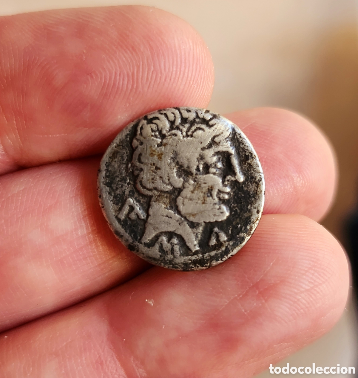 Monedas ib&eacute;ricas: Denario ib&eacute;rico de Turiaso - Foto 3