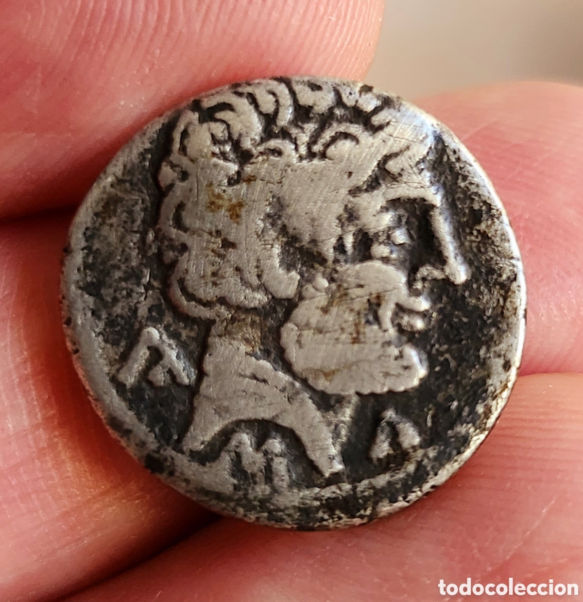 Monedas ib&eacute;ricas: Denario ib&eacute;rico de Turiaso - Foto 2