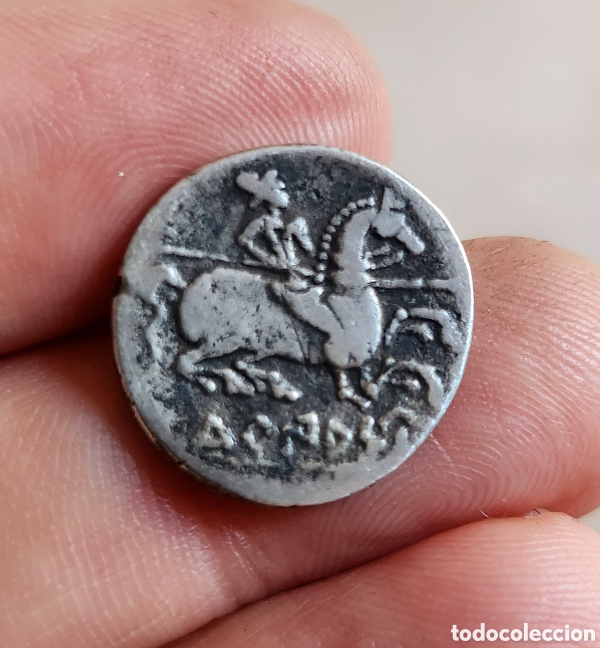 Monedas ib&eacute;ricas: Denario ib&eacute;rico de Turiaso - Foto 8