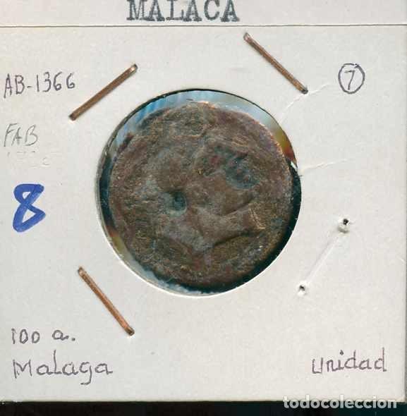 Iberian Coins: Hispania Antigua. Moneda. MALACA. As. 200-20 a.C. M&aacute;laga.